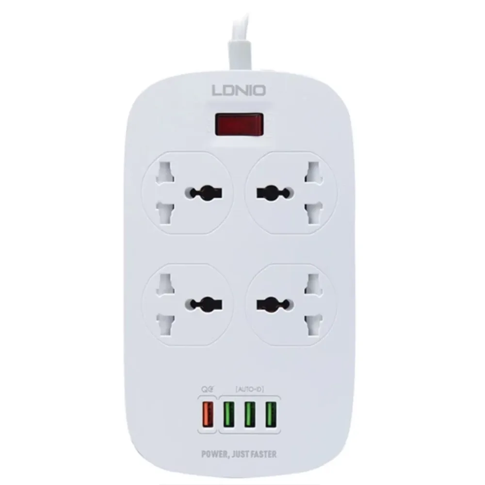 چندراهی برق USB دار الدینیو LDNIO SC4407